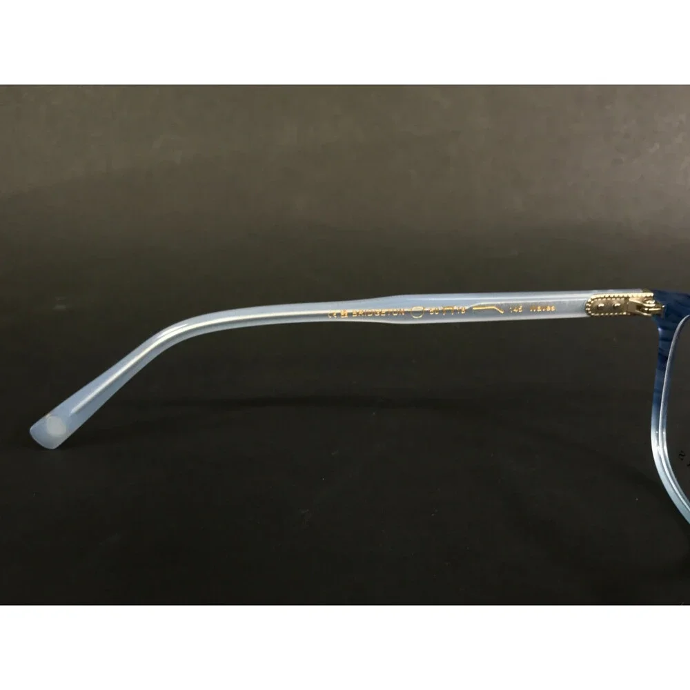 Erkers Eyeglasses Frames BRIDGETON Waves Blue Fade Cat Eye Full Rim 50-18-145